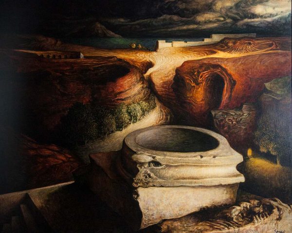 Una strada per entrare nella fiaba - 100x80