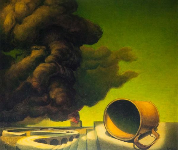 La casa brucia  - 60x70